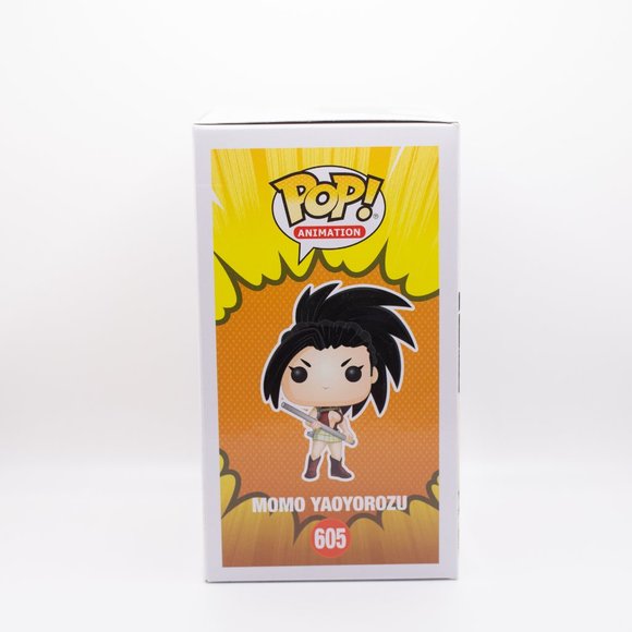 Funko Pop Vinyl MHA My Hero Academia Momo Yaoyorozu #605  (in Box GUC) - Picture 5 of 7